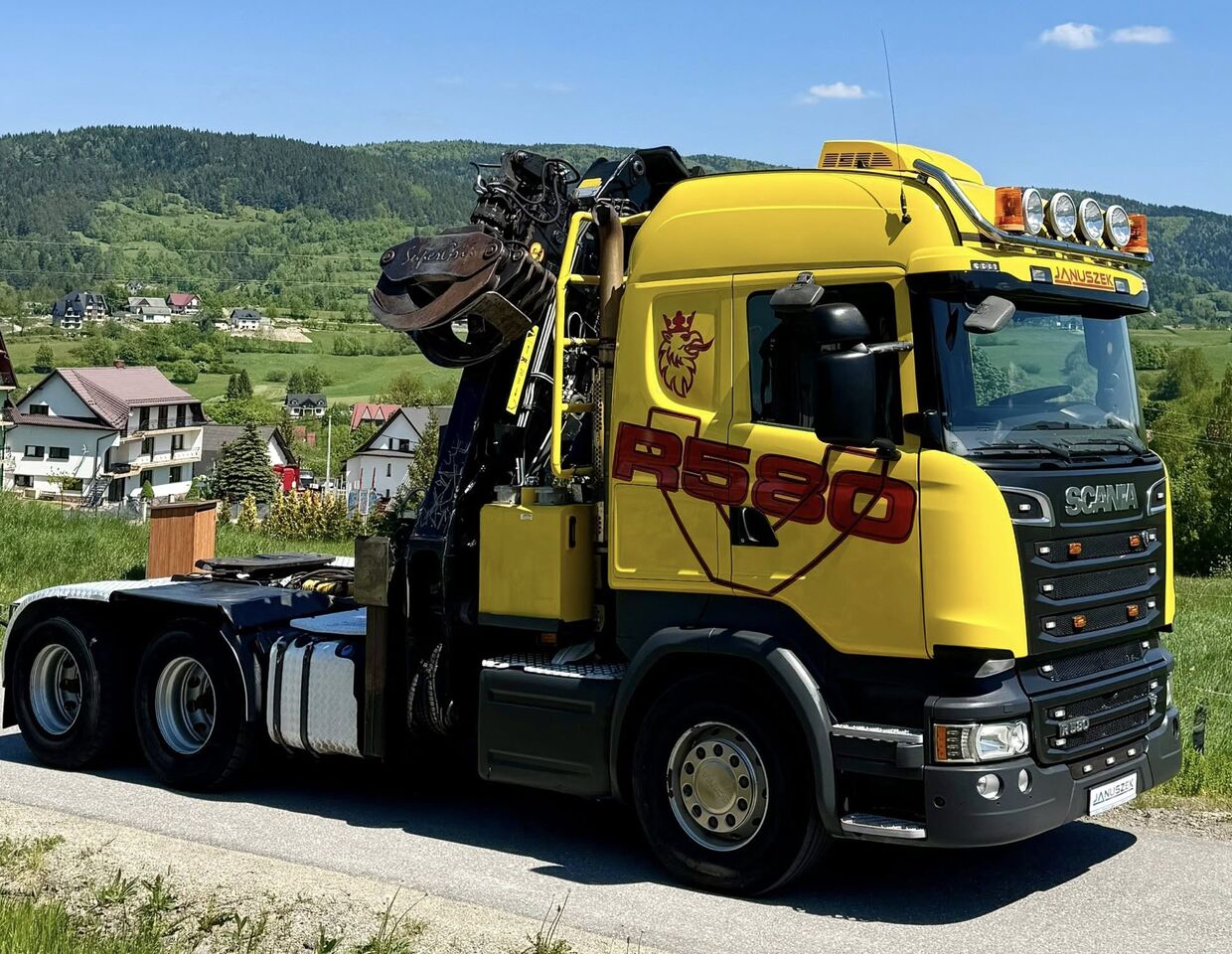 SCANIA R580 - Kamion šumar: slika SCANIA R580 - Kamion šumar SCANIA R580 - Kamion šumar: slika SCANIA R580 - Kamion šumar