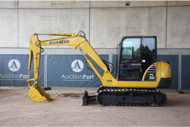 Komatsu PC56-7 - Bager gusjeničar: slika Komatsu PC56-7 - Bager gusjeničar Komatsu PC56-7 - Bager gusjeničar: slika Komatsu PC56-7 - Bager gusjeničar