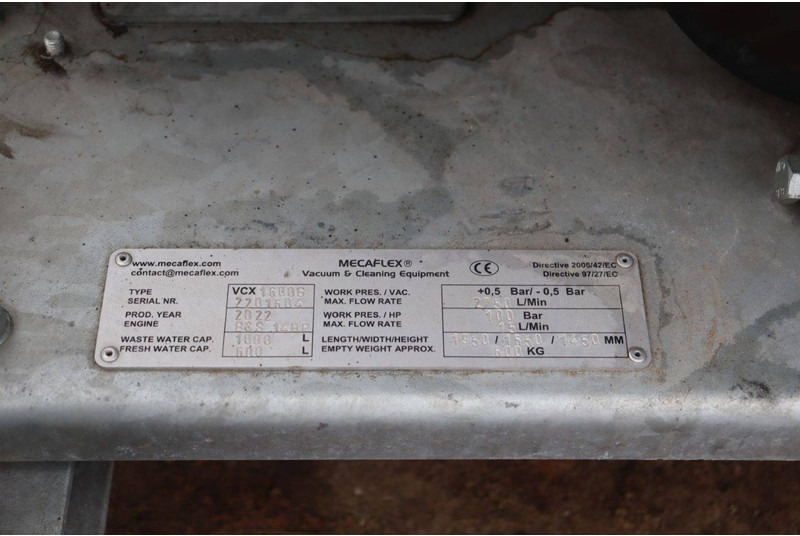 Pumpa za vodu MECALUX VCX1600G: slika Pumpa za vodu MECALUX VCX1600G Pumpa za vodu MECALUX VCX1600G: slika Pumpa za vodu MECALUX VCX1600G