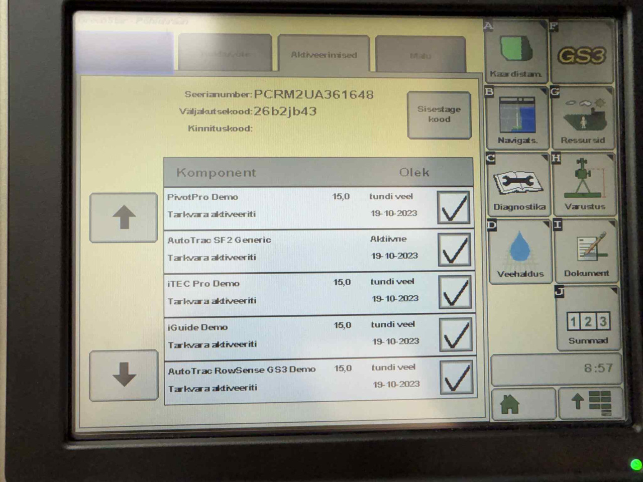 JOHN DEERE Starfire - Sustav navigacije za Traktor: slika JOHN DEERE Starfire - Sustav navigacije za Traktor JOHN DEERE Starfire - Sustav navigacije za Traktor: slika JOHN DEERE Starfire - Sustav navigacije za Traktor