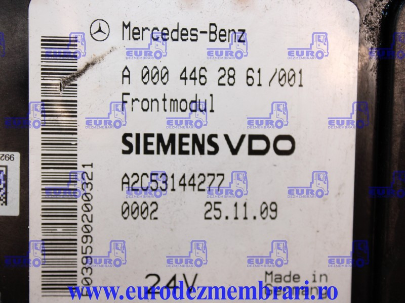 CALCULATOR FRONTMODUL MERCEDES ACTROS MP3 A0004462861, A0004462661 - Upravljačka jedinica (ECU) za Kamion: slika CALCULATOR FRONTMODUL MERCEDES ACTROS MP3 A0004462861, A0004462661 - Upravljačka jedinica (ECU) za Kamion CALCULATOR FRONTMODUL MERCEDES ACTROS MP3 A0004462861, A0004462661 - Upravljačka jedinica (ECU) za Kamion: slika CALCULATOR FRONTMODUL MERCEDES ACTROS MP3 A0004462861, A0004462661 - Upravljačka jedinica (ECU) za Kamion