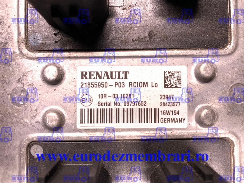 CALCULATOR RCIOM RENAULT T MEGA 21855950 - Upravljačka jedinica (ECU) za Kamion: slika CALCULATOR RCIOM RENAULT T MEGA 21855950 - Upravljačka jedinica (ECU) za Kamion CALCULATOR RCIOM RENAULT T MEGA 21855950 - Upravljačka jedinica (ECU) za Kamion: slika CALCULATOR RCIOM RENAULT T MEGA 21855950 - Upravljačka jedinica (ECU) za Kamion