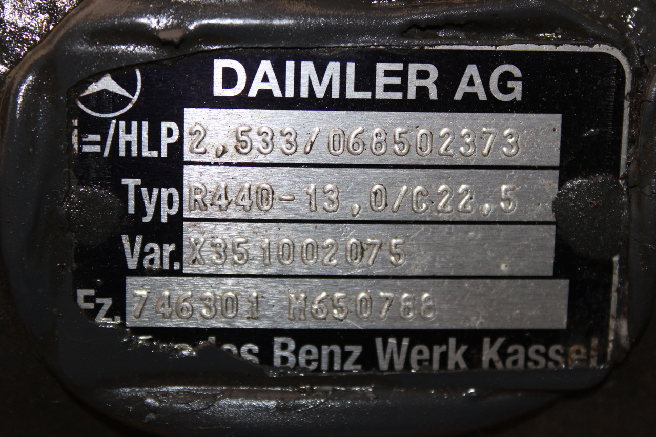 DIFERENTIAL MERCEDES ACTROS R=2,533 R440-13 X351002075, 068502373 - Diferencijalni zupčanik za Kamion: slika DIFERENTIAL MERCEDES ACTROS R=2,533 R440-13 X351002075, 068502373 - Diferencijalni zupčanik za Kamion DIFERENTIAL MERCEDES ACTROS R=2,533 R440-13 X351002075, 068502373 - Diferencijalni zupčanik za Kamion: slika DIFERENTIAL MERCEDES ACTROS R=2,533 R440-13 X351002075, 068502373 - Diferencijalni zupčanik za Kamion