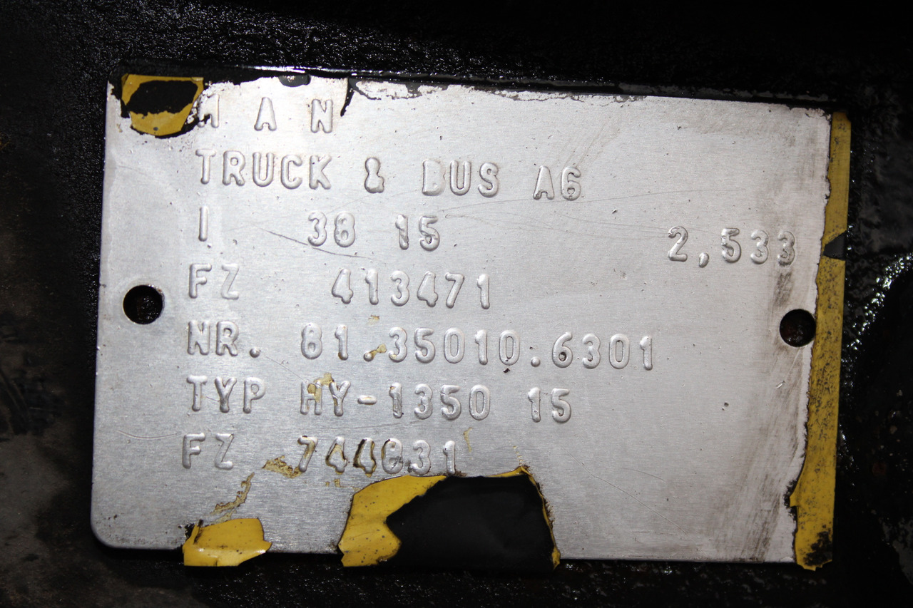 GRUP DIFERENTIAL MAN TGX R=38:15 HY-1350 15 81.35010.6301 - Diferencijalni zupčanik za Kamion: slika GRUP DIFERENTIAL MAN TGX R=38:15 HY-1350 15 81.35010.6301 - Diferencijalni zupčanik za Kamion GRUP DIFERENTIAL MAN TGX R=38:15 HY-1350 15 81.35010.6301 - Diferencijalni zupčanik za Kamion: slika GRUP DIFERENTIAL MAN TGX R=38:15 HY-1350 15 81.35010.6301 - Diferencijalni zupčanik za Kamion