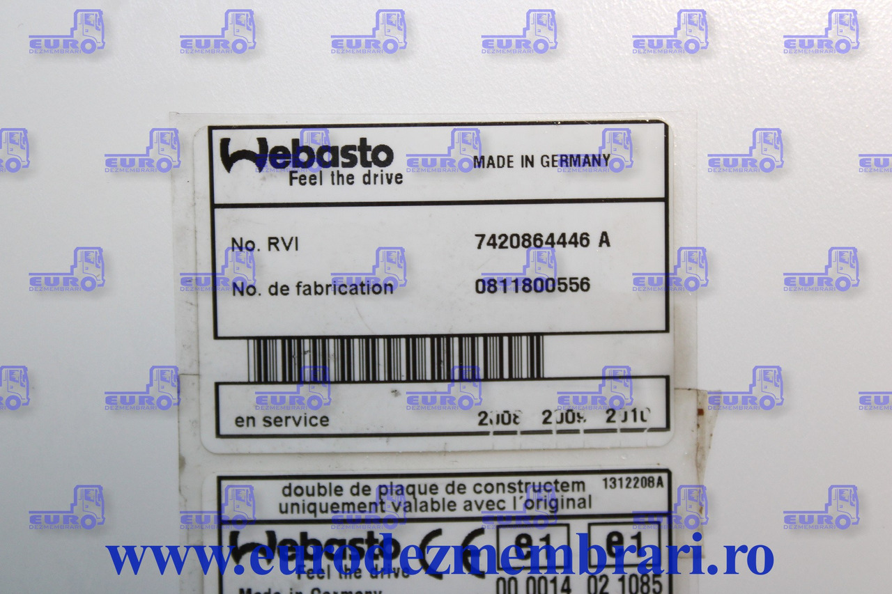 SIROCOU VOLVO RENAULT AIRTOP 2000 S 7420864446 - Kabina i unutrašnjost za Kamion: slika SIROCOU VOLVO RENAULT AIRTOP 2000 S 7420864446 - Kabina i unutrašnjost za Kamion SIROCOU VOLVO RENAULT AIRTOP 2000 S 7420864446 - Kabina i unutrašnjost za Kamion: slika SIROCOU VOLVO RENAULT AIRTOP 2000 S 7420864446 - Kabina i unutrašnjost za Kamion