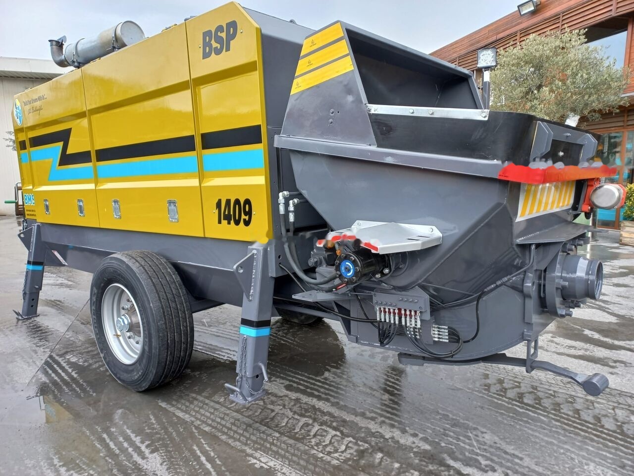 BMS BSP 1409 - Stacionarna pumpa za beton: slika BMS BSP 1409 - Stacionarna pumpa za beton BMS BSP 1409 - Stacionarna pumpa za beton: slika BMS BSP 1409 - Stacionarna pumpa za beton