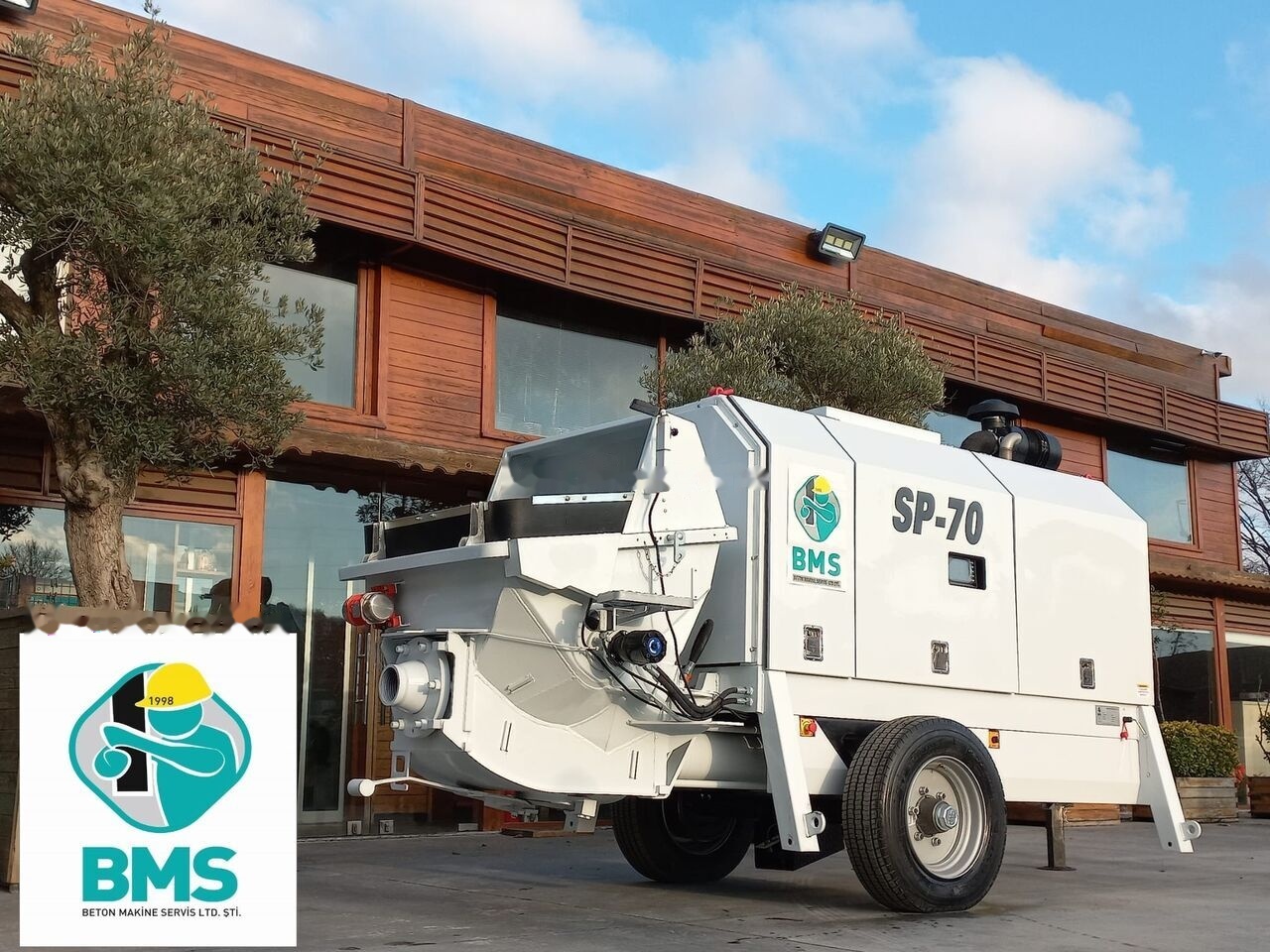 BMS BSP SP70 - Stacionarna pumpa za beton: slika BMS BSP SP70 - Stacionarna pumpa za beton BMS BSP SP70 - Stacionarna pumpa za beton: slika BMS BSP SP70 - Stacionarna pumpa za beton