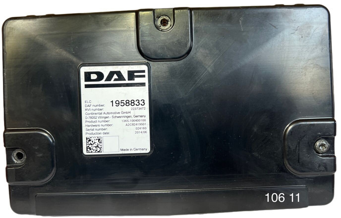 DAF - Upravljačka jedinica (ECU): slika DAF - Upravljačka jedinica (ECU) DAF - Upravljačka jedinica (ECU): slika DAF - Upravljačka jedinica (ECU)