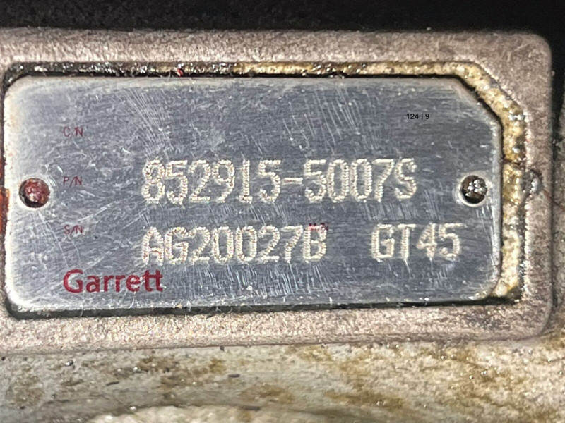 Garrett - Turbo: slika Garrett - Turbo Garrett - Turbo: slika Garrett - Turbo