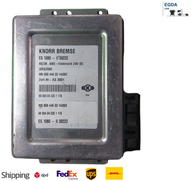 KNORR-BREMSE 4S/3K ABS Elektronik 0004463314/002 - Upravljačka jedinica (ECU): slika KNORR-BREMSE 4S/3K ABS Elektronik 0004463314/002 - Upravljačka jedinica (ECU) KNORR-BREMSE 4S/3K ABS Elektronik 0004463314/002 - Upravljačka jedinica (ECU): slika KNORR-BREMSE 4S/3K ABS Elektronik 0004463314/002 - Upravljačka jedinica (ECU)