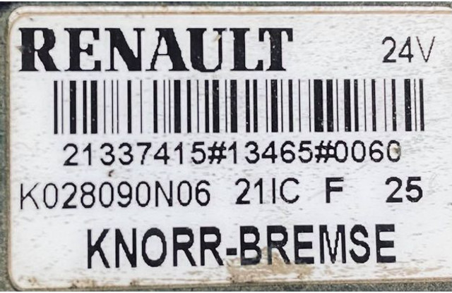 Renault KNORR - BREMSE - Ventil: slika Renault KNORR - BREMSE - Ventil Renault KNORR - BREMSE - Ventil: slika Renault KNORR - BREMSE - Ventil