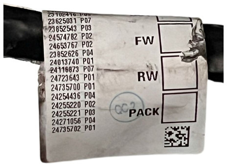 Volvo FH5/Aero - Kabeli/ Ožičenje: slika Volvo FH5/Aero - Kabeli/ Ožičenje Volvo FH5/Aero - Kabeli/ Ožičenje: slika Volvo FH5/Aero - Kabeli/ Ožičenje