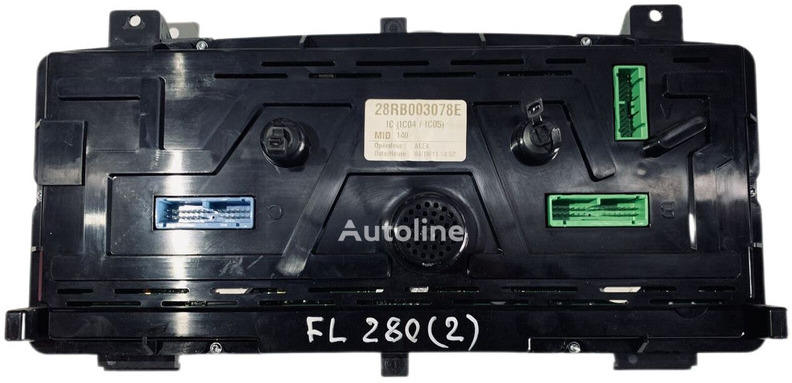 Volvo FL 280 - Ploča s instrumentima: slika Volvo FL 280 - Ploča s instrumentima Volvo FL 280 - Ploča s instrumentima: slika Volvo FL 280 - Ploča s instrumentima