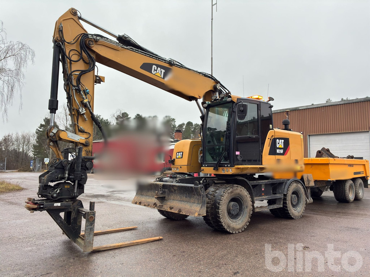 CAT M316F - Bager na kotačima: slika CAT M316F - Bager na kotačima CAT M316F - Bager na kotačima: slika CAT M316F - Bager na kotačima