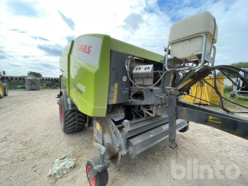 Rolo balirka CLAAS 455 Rollant Uniwrap: slika Rolo balirka CLAAS 455 Rollant Uniwrap