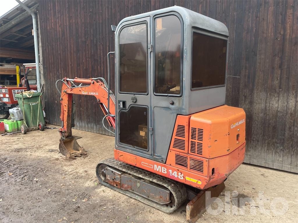 Gehlmax MB 148 (2000) - Mini bager: slika Gehlmax MB 148 (2000) - Mini bager Gehlmax MB 148 (2000) - Mini bager: slika Gehlmax MB 148 (2000) - Mini bager