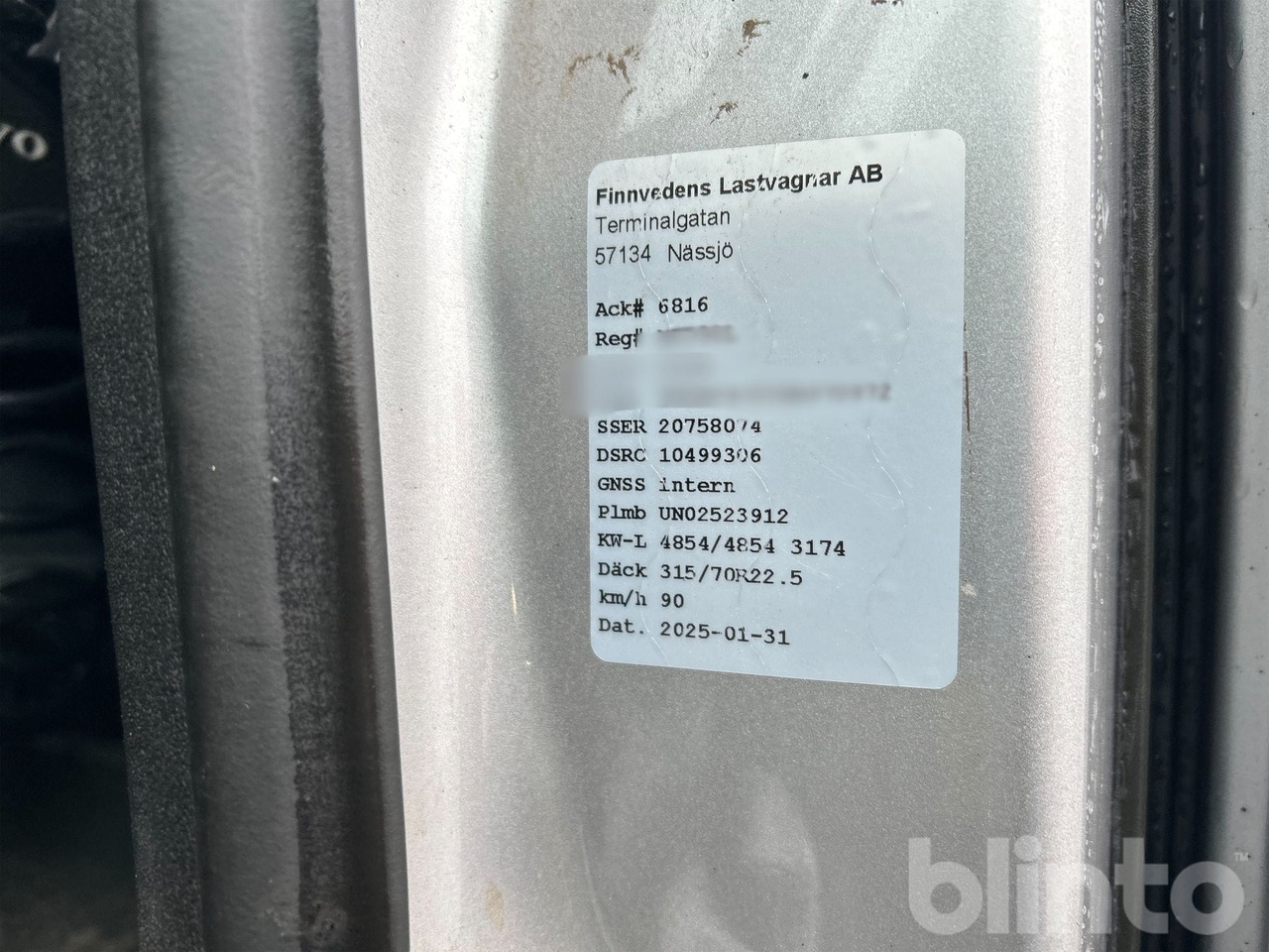 Kamion VOLVO: slika Kamion VOLVO