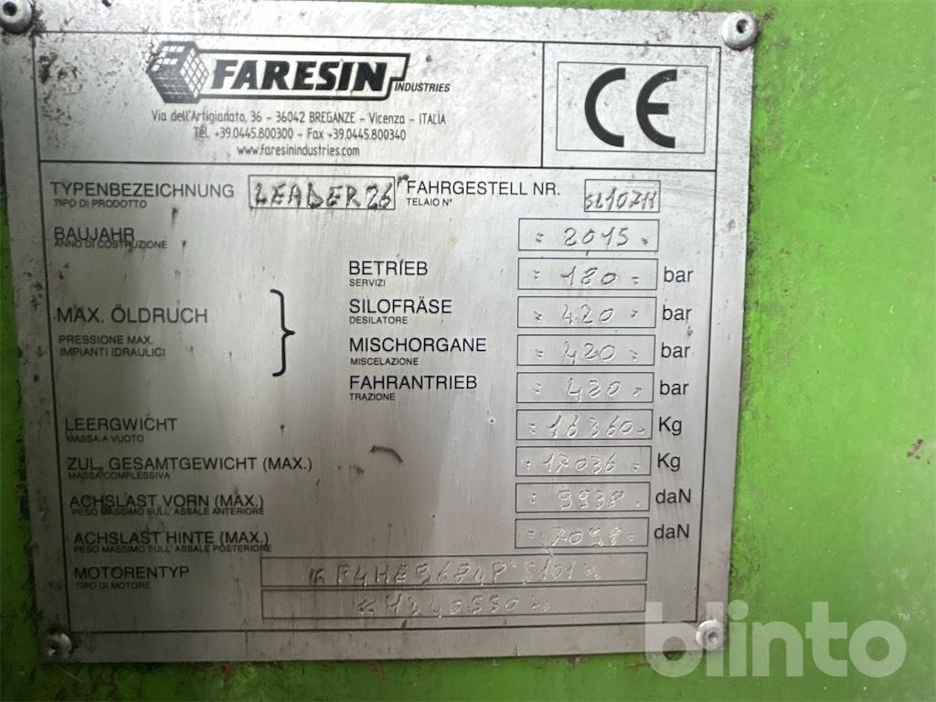 Leader 2600 (2015) - Vagon-miješalica za krmivo: slika Leader 2600 (2015) - Vagon-miješalica za krmivo Leader 2600 (2015) - Vagon-miješalica za krmivo: slika Leader 2600 (2015) - Vagon-miješalica za krmivo