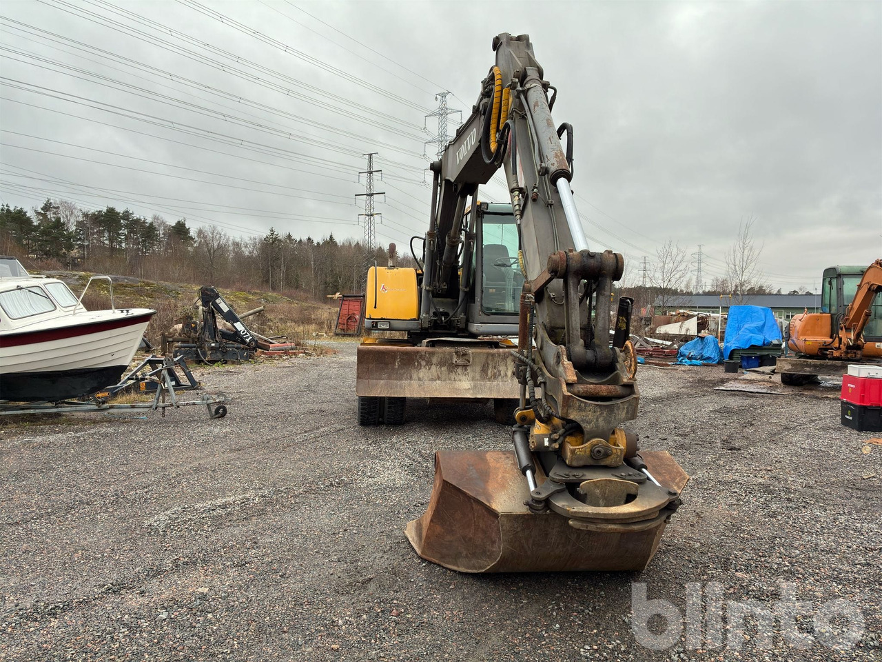 Volvo EW 140 - Bager na kotačima: slika Volvo EW 140 - Bager na kotačima Volvo EW 140 - Bager na kotačima: slika Volvo EW 140 - Bager na kotačima