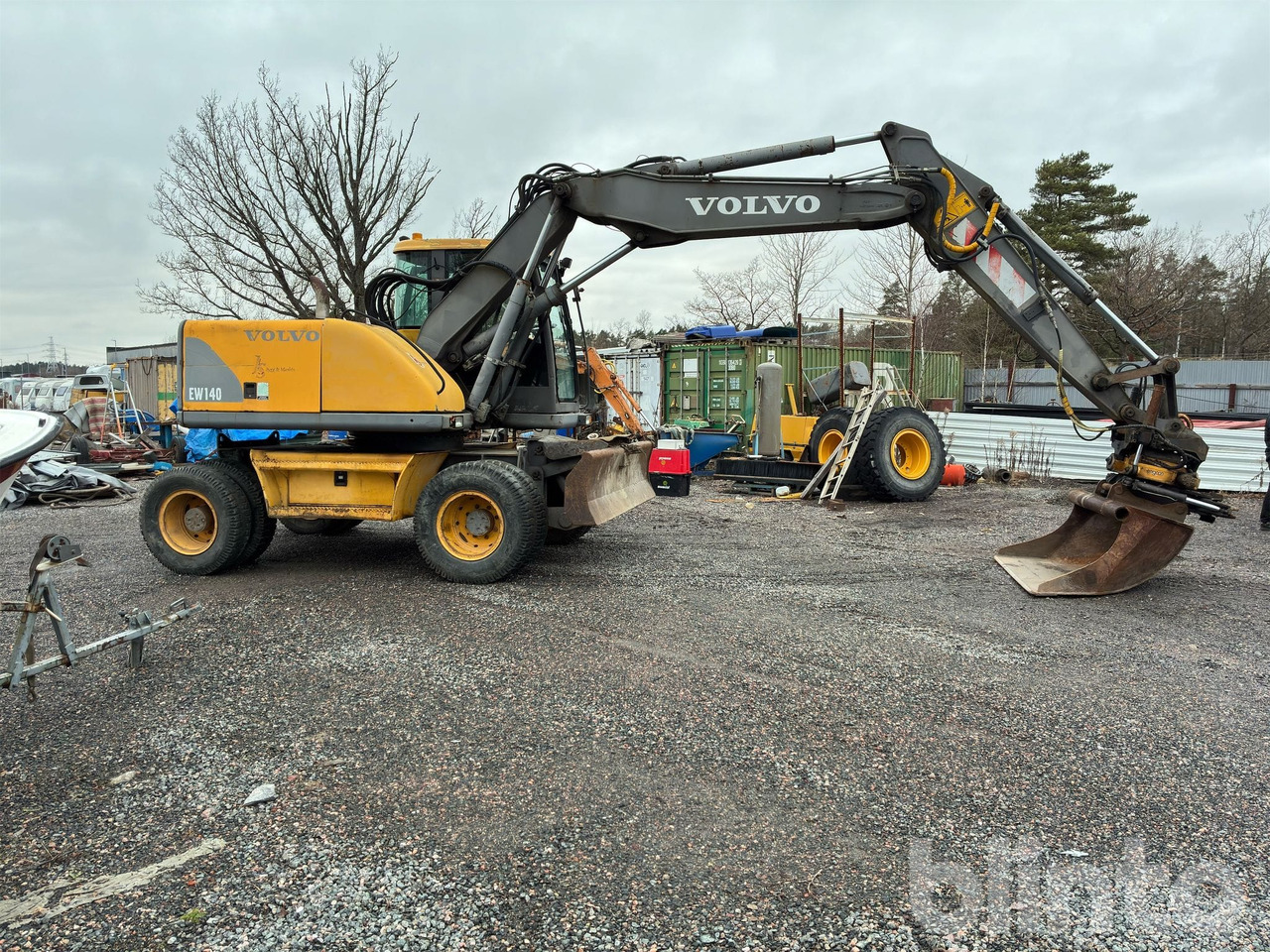 Volvo EW 140 - Bager na kotačima: slika Volvo EW 140 - Bager na kotačima Volvo EW 140 - Bager na kotačima: slika Volvo EW 140 - Bager na kotačima