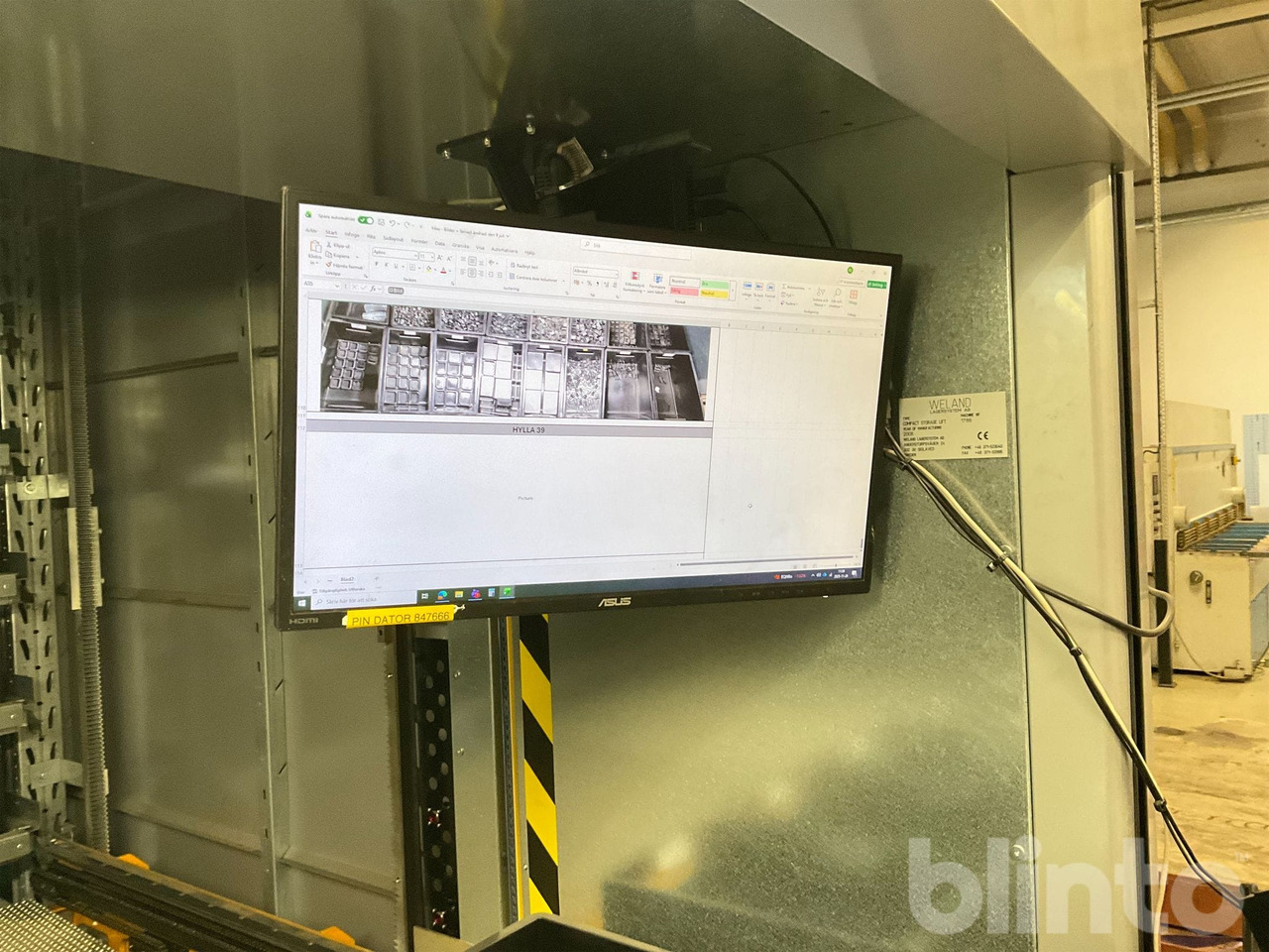 Weland lagersystem - Stroj za obradu metala: slika Weland lagersystem - Stroj za obradu metala Weland lagersystem - Stroj za obradu metala: slika Weland lagersystem - Stroj za obradu metala