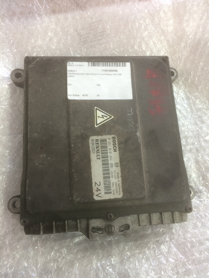 CENTRALINA MOTORE EDC - RENAULT PREMIUM - RIF. RENAULT 5010412381A - RIF. BOSCH 0281010464 - Upravljačka jedinica (ECU): slika CENTRALINA MOTORE EDC - RENAULT PREMIUM - RIF. RENAULT 5010412381A - RIF. BOSCH 0281010464 - Upravljačka jedinica (ECU) CENTRALINA MOTORE EDC - RENAULT PREMIUM - RIF. RENAULT 5010412381A - RIF. BOSCH 0281010464 - Upravljačka jedinica (ECU): slika CENTRALINA MOTORE EDC - RENAULT PREMIUM - RIF. RENAULT 5010412381A - RIF. BOSCH 0281010464 - Upravljačka jedinica (ECU)