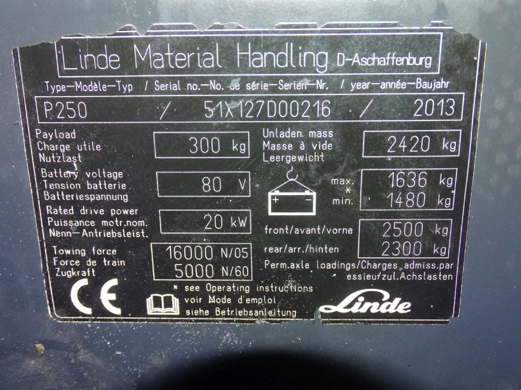 Linde P250 - Vučni traktor: slika Linde P250 - Vučni traktor Linde P250 - Vučni traktor: slika Linde P250 - Vučni traktor