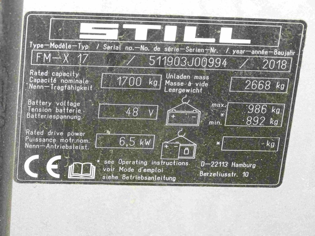 Still FM-X17 - Regalni viličar: slika Still FM-X17 - Regalni viličar Still FM-X17 - Regalni viličar: slika Still FM-X17 - Regalni viličar