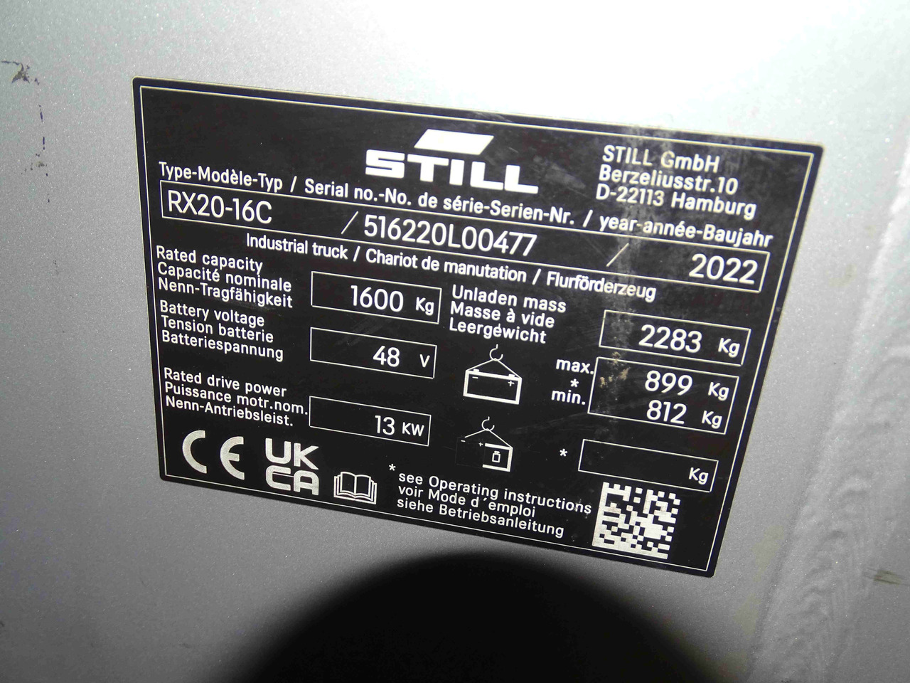 Still RX20-16C - Električni viličar: slika Still RX20-16C - Električni viličar Still RX20-16C - Električni viličar: slika Still RX20-16C - Električni viličar