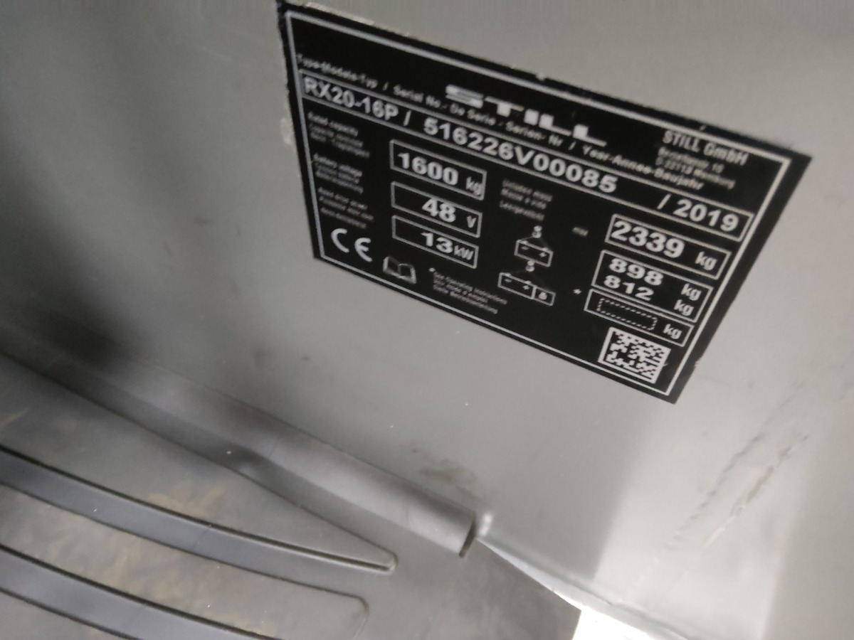 Still RX20-16P/BATT.NEU - Električni viličar: slika Still RX20-16P/BATT.NEU - Električni viličar Still RX20-16P/BATT.NEU - Električni viličar: slika Still RX20-16P/BATT.NEU - Električni viličar