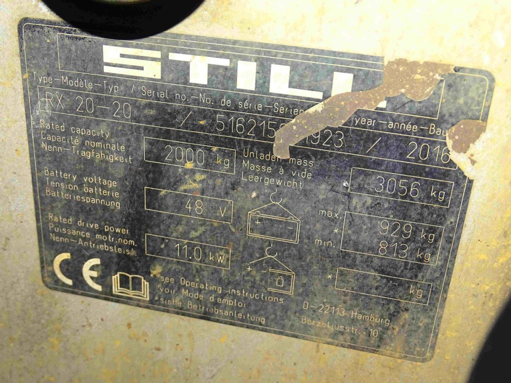 Still RX20-20 - Električni viličar: slika Still RX20-20 - Električni viličar Still RX20-20 - Električni viličar: slika Still RX20-20 - Električni viličar