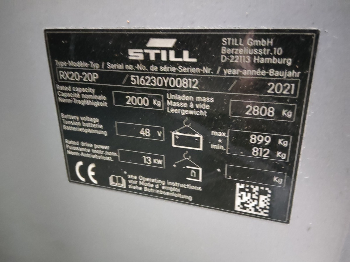 Still RX20-20P/LIION/BRONZ - Električni viličar: slika Still RX20-20P/LIION/BRONZ - Električni viličar Still RX20-20P/LIION/BRONZ - Električni viličar: slika Still RX20-20P/LIION/BRONZ - Električni viličar