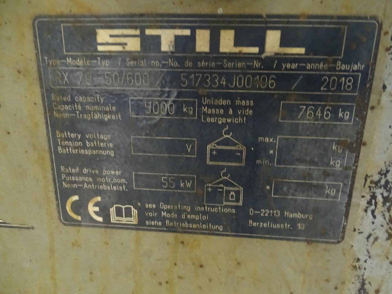 Still RX70-50/600 - Diesel viličar: slika Still RX70-50/600 - Diesel viličar Still RX70-50/600 - Diesel viličar: slika Still RX70-50/600 - Diesel viličar