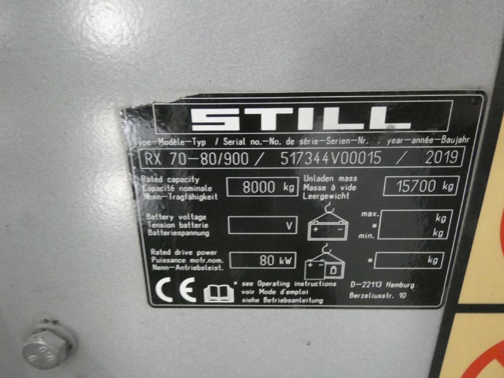 Still RX70-80/900 - Diesel viličar: slika Still RX70-80/900 - Diesel viličar Still RX70-80/900 - Diesel viličar: slika Still RX70-80/900 - Diesel viličar