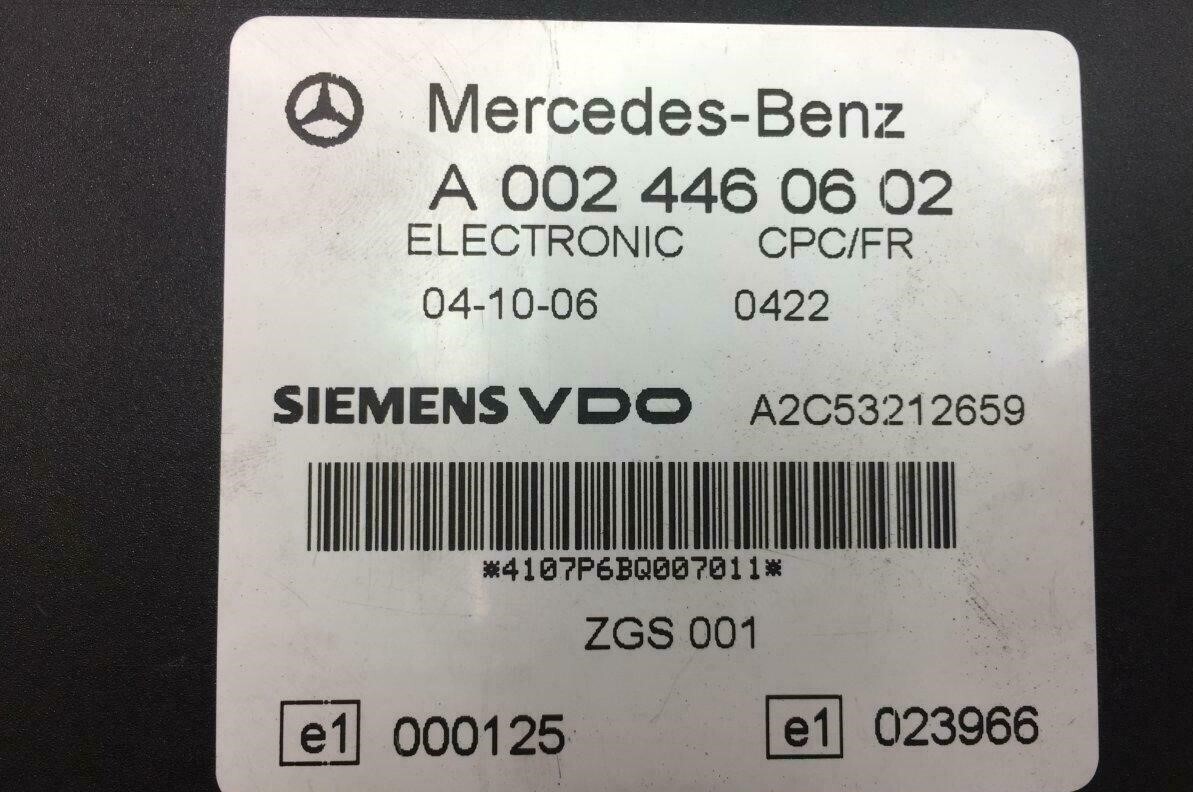 Mercedes Actros Atego Axor A0024460602 CPC/FR VDO Electronic Control Unit ECU - Upravljačka jedinica (ECU) za Kamion: slika Mercedes Actros Atego Axor A0024460602 CPC/FR VDO Electronic Control Unit ECU - Upravljačka jedinica (ECU) za Kamion Mercedes Actros Atego Axor A0024460602 CPC/FR VDO Electronic Control Unit ECU - Upravljačka jedinica (ECU) za Kamion: slika Mercedes Actros Atego Axor A0024460602 CPC/FR VDO Electronic Control Unit ECU - Upravljačka jedinica (ECU) za Kamion