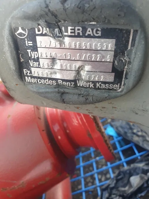 Mercedes Actros MP4 Euro 6 rear axle A9603502430 - Stražnja osovina za Kamion: slika Mercedes Actros MP4 Euro 6 rear axle A9603502430 - Stražnja osovina za Kamion Mercedes Actros MP4 Euro 6 rear axle A9603502430 - Stražnja osovina za Kamion: slika Mercedes Actros MP4 Euro 6 rear axle A9603502430 - Stražnja osovina za Kamion
