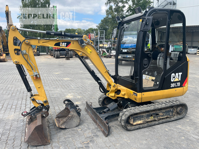 Cat 301.7D - Mini bager: slika Cat 301.7D - Mini bager Cat 301.7D - Mini bager: slika Cat 301.7D - Mini bager