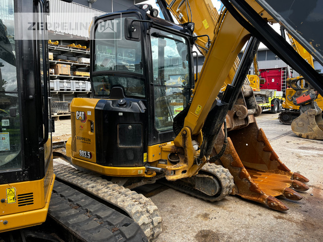 Cat 303.5CR-07 - Mini bager: slika Cat 303.5CR-07 - Mini bager Cat 303.5CR-07 - Mini bager: slika Cat 303.5CR-07 - Mini bager