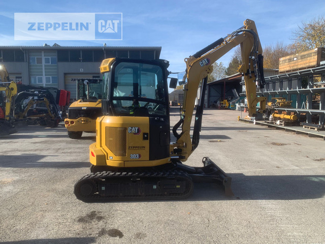 Cat 303CR-07A - Mini bager: slika Cat 303CR-07A - Mini bager Cat 303CR-07A - Mini bager: slika Cat 303CR-07A - Mini bager
