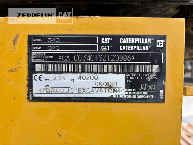 Cat 340-07A - Bager gusjeničar: slika Cat 340-07A - Bager gusjeničar Cat 340-07A - Bager gusjeničar: slika Cat 340-07A - Bager gusjeničar