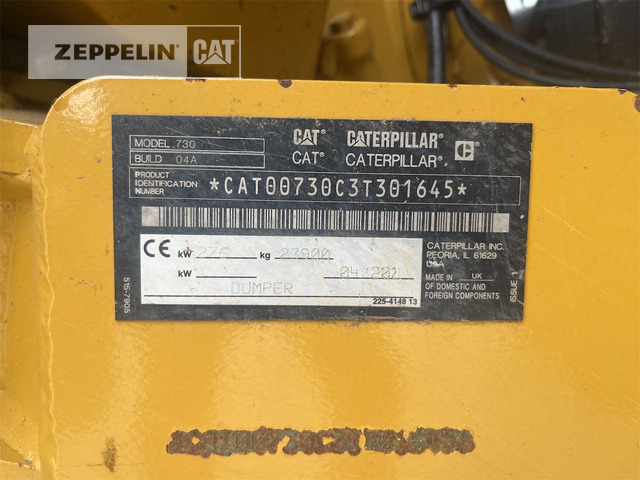 Cat 730-04A - Zglobni istovarivač: slika Cat 730-04A - Zglobni istovarivač Cat 730-04A - Zglobni istovarivač: slika Cat 730-04A - Zglobni istovarivač