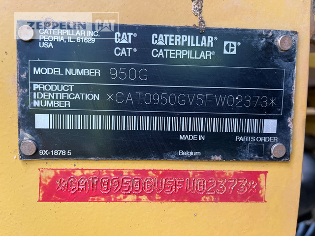 Cat 950G - Utovarivač na kotačima: slika Cat 950G - Utovarivač na kotačima Cat 950G - Utovarivač na kotačima: slika Cat 950G - Utovarivač na kotačima