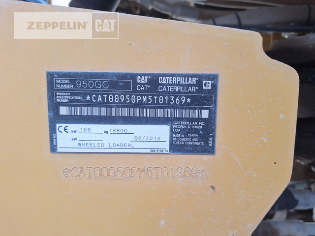 Utovarivač na kotačima Cat 950GC: slika Utovarivač na kotačima Cat 950GC