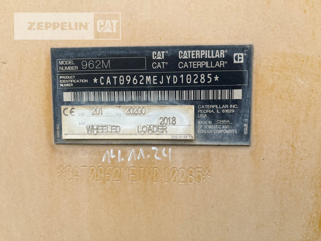 Cat 962M - Utovarivač na kotačima: slika Cat 962M - Utovarivač na kotačima Cat 962M - Utovarivač na kotačima: slika Cat 962M - Utovarivač na kotačima
