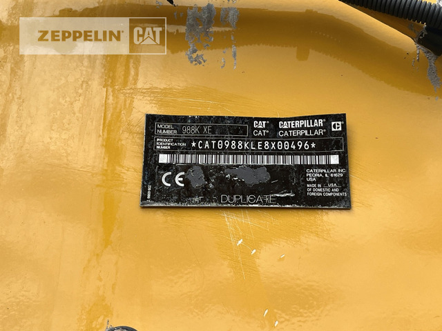 Cat 988KXE - Utovarivač na kotačima: slika Cat 988KXE - Utovarivač na kotačima Cat 988KXE - Utovarivač na kotačima: slika Cat 988KXE - Utovarivač na kotačima