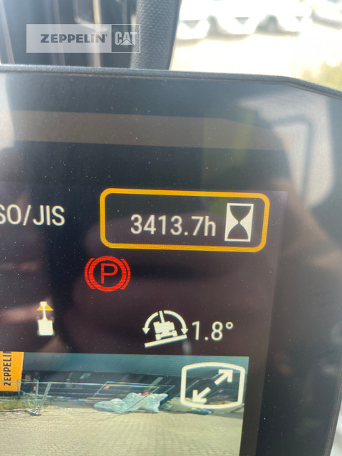 Bager na kotačima Cat M316-07A: slika Bager na kotačima Cat M316-07A