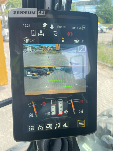 Bager na kotačima Cat M316-07A: slika Bager na kotačima Cat M316-07A