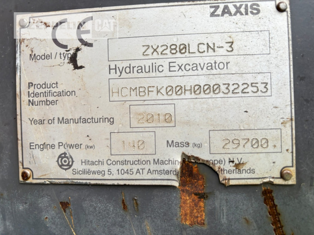 Hitachi ZX280LCN-3 - Bager gusjeničar: slika Hitachi ZX280LCN-3 - Bager gusjeničar Hitachi ZX280LCN-3 - Bager gusjeničar: slika Hitachi ZX280LCN-3 - Bager gusjeničar