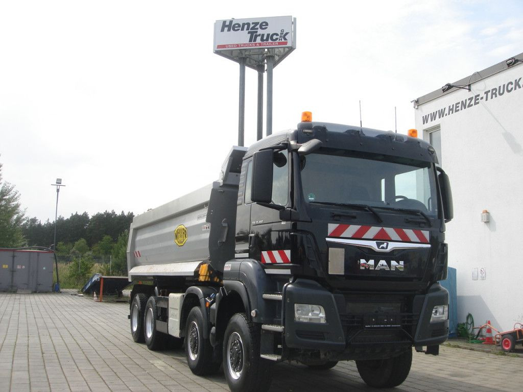 MAN TG-S 35.460 8x6 4 Achs Muldenkipper Meiller 18m³ - Utovarivač s proklizavajućim upravljanjem: slika MAN TG-S 35.460 8x6 4 Achs Muldenkipper Meiller 18m³ - Utovarivač s proklizavajućim upravljanjem MAN TG-S 35.460 8x6 4 Achs Muldenkipper Meiller 18m³ - Utovarivač s proklizavajućim upravljanjem: slika MAN TG-S 35.460 8x6 4 Achs Muldenkipper Meiller 18m³ - Utovarivač s proklizavajućim upravljanjem