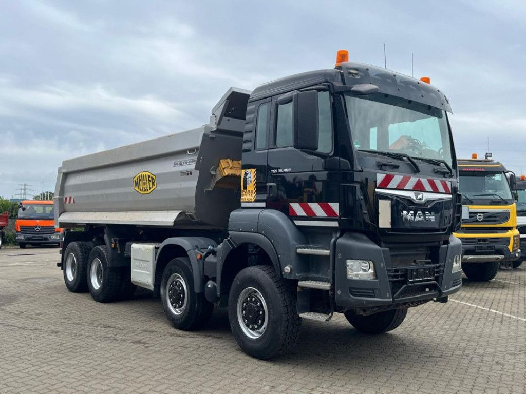 MAN TG-S 35.460 8x6 4 Achs Muldenkipper Meiller 18m³ - Utovarivač s proklizavajućim upravljanjem: slika MAN TG-S 35.460 8x6 4 Achs Muldenkipper Meiller 18m³ - Utovarivač s proklizavajućim upravljanjem MAN TG-S 35.460 8x6 4 Achs Muldenkipper Meiller 18m³ - Utovarivač s proklizavajućim upravljanjem: slika MAN TG-S 35.460 8x6 4 Achs Muldenkipper Meiller 18m³ - Utovarivač s proklizavajućim upravljanjem